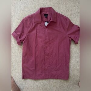 BRAND NEW CLUB MONACO CAMP SHIRT - MEN SIZE SMALL